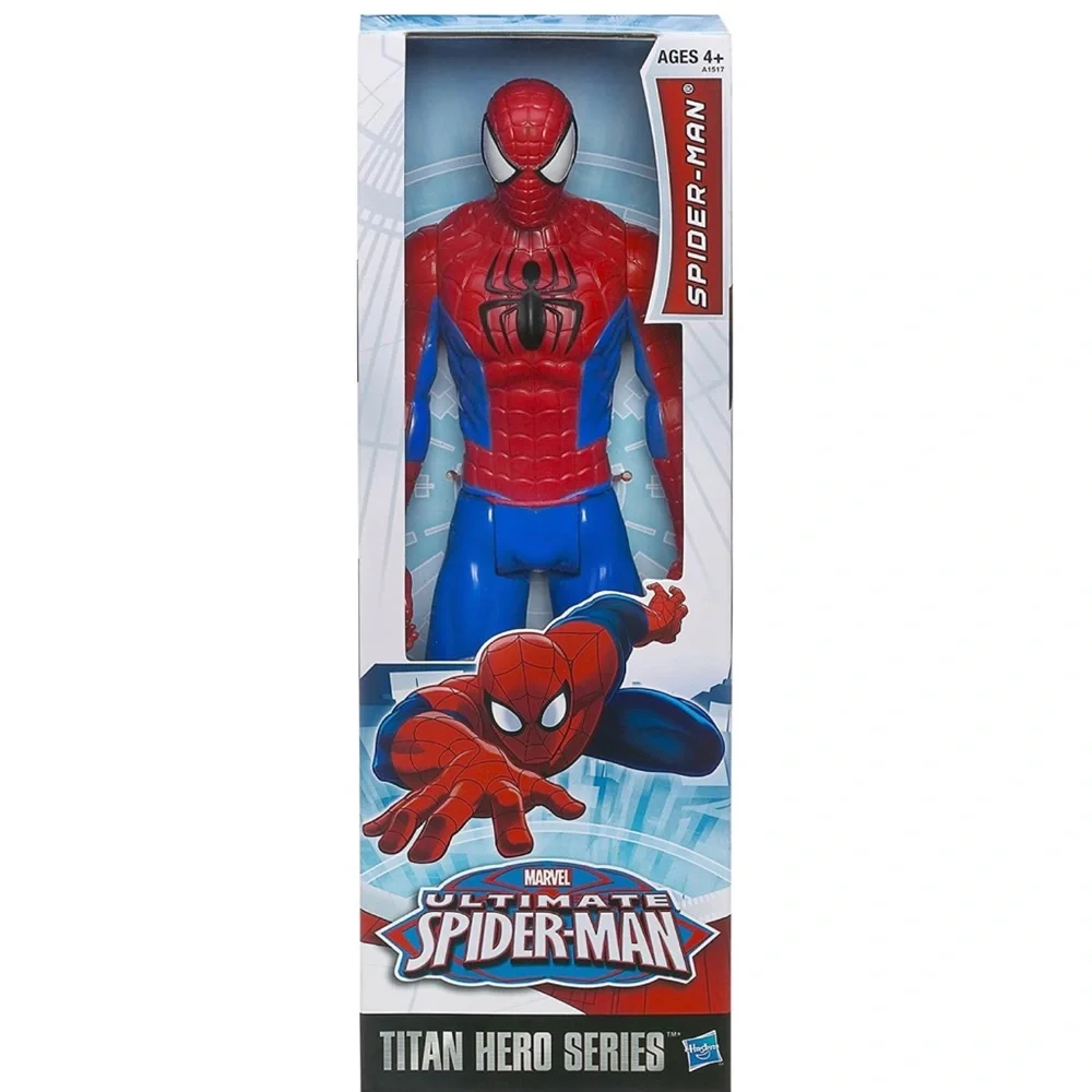 New Marvel Ultimate Spider-man Titan Hero Series Spider-man Figure, 12-Inch